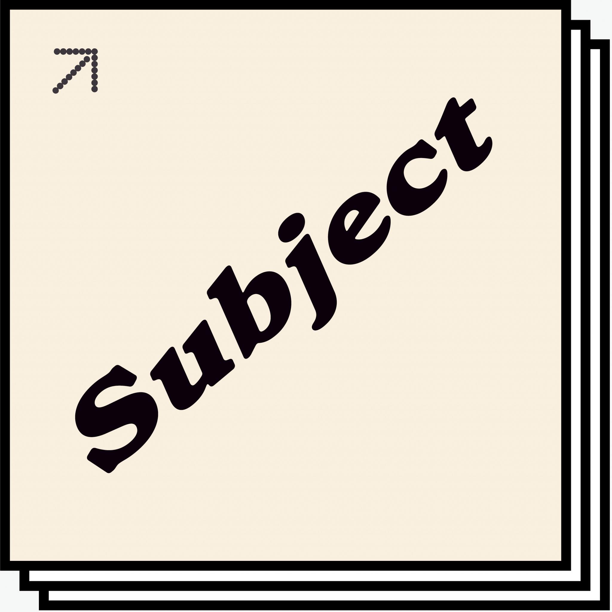 Subject