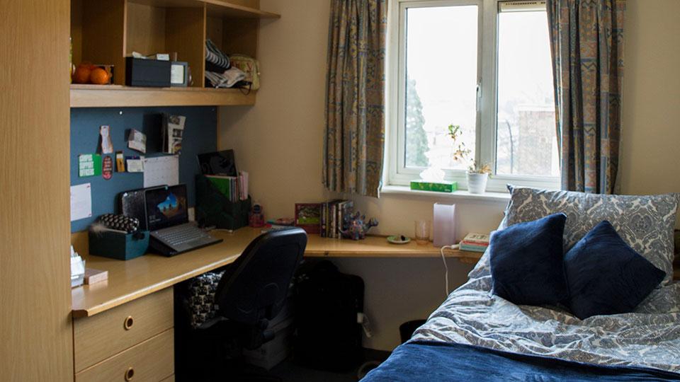 A student bedroom