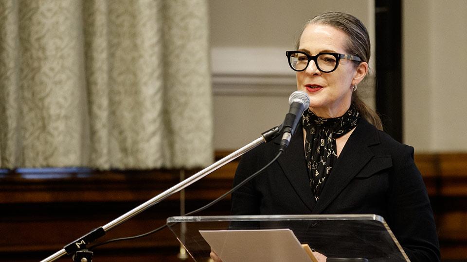 Professor Frances Corner (Goldsmiths' Warden)