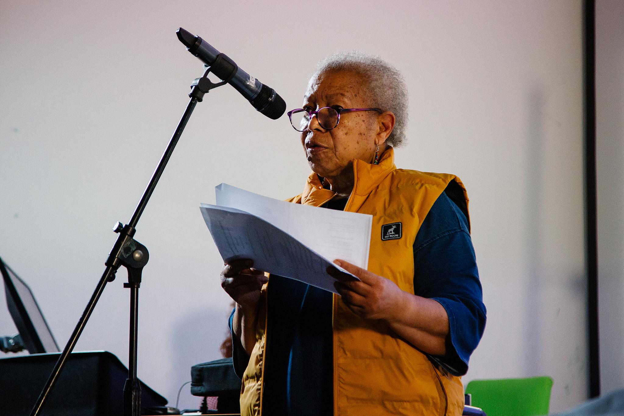 Two Sides of Silence (1980) was read by Professor Joan Anim-Addo