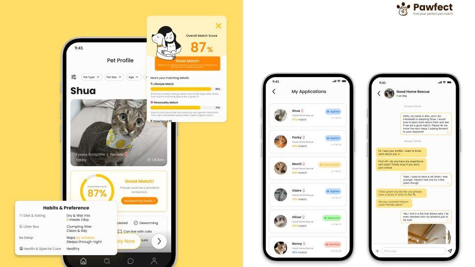 Pawfect - pet adoption platform 