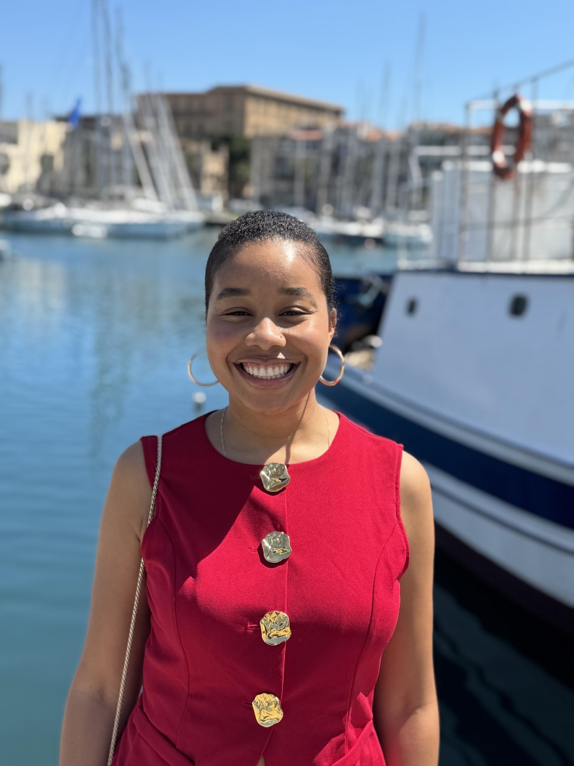 Sylvie Carlos, Goldsmiths graduate 