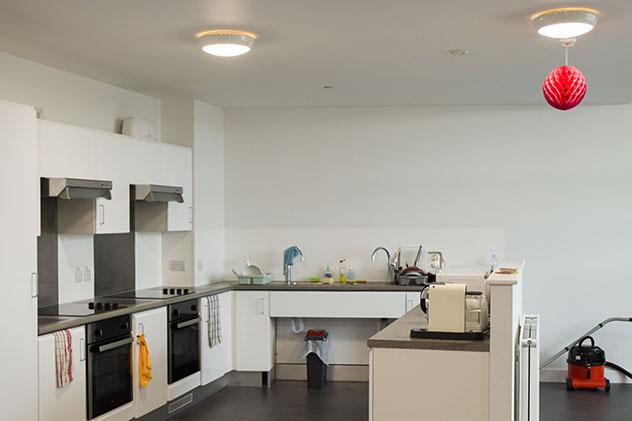 A student kitchen in halls