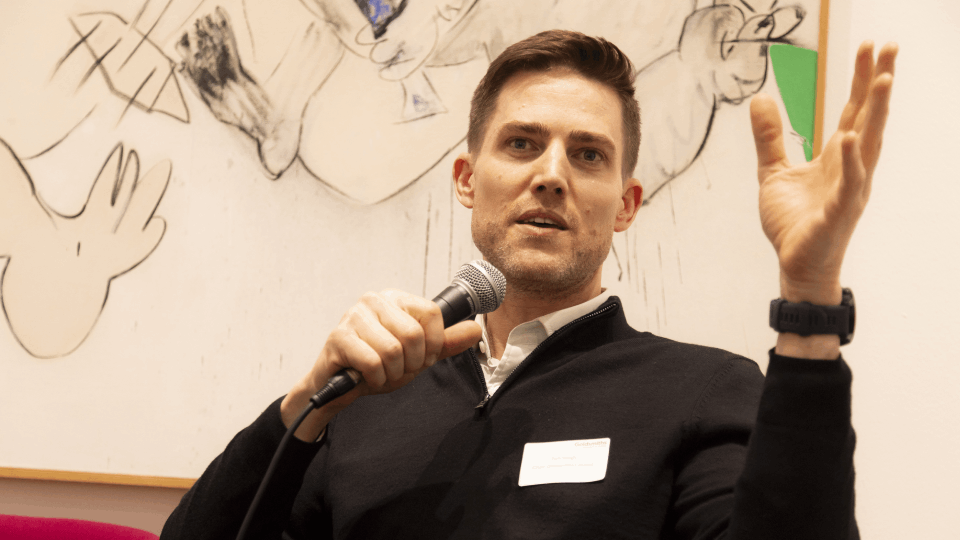 Goldsmiths Chair of Council, Tom Sleigh