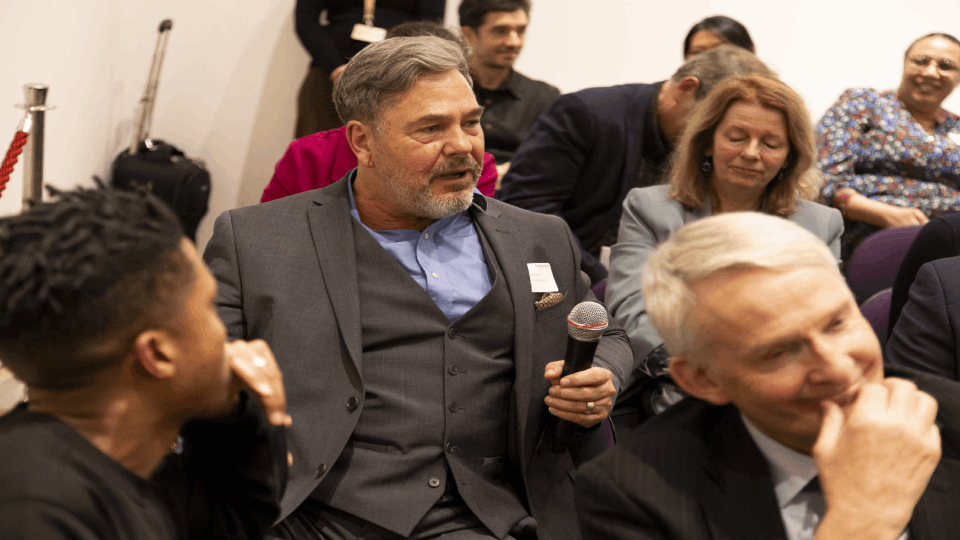 Goldsmiths' Joe Baden OBE, Director of Open Book