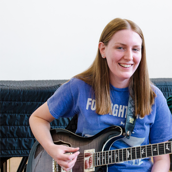 Poppy - Rob Stringer Scholarship recipient