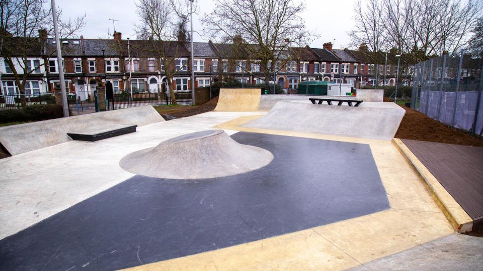 Cann Hall Skatepark, London E11 